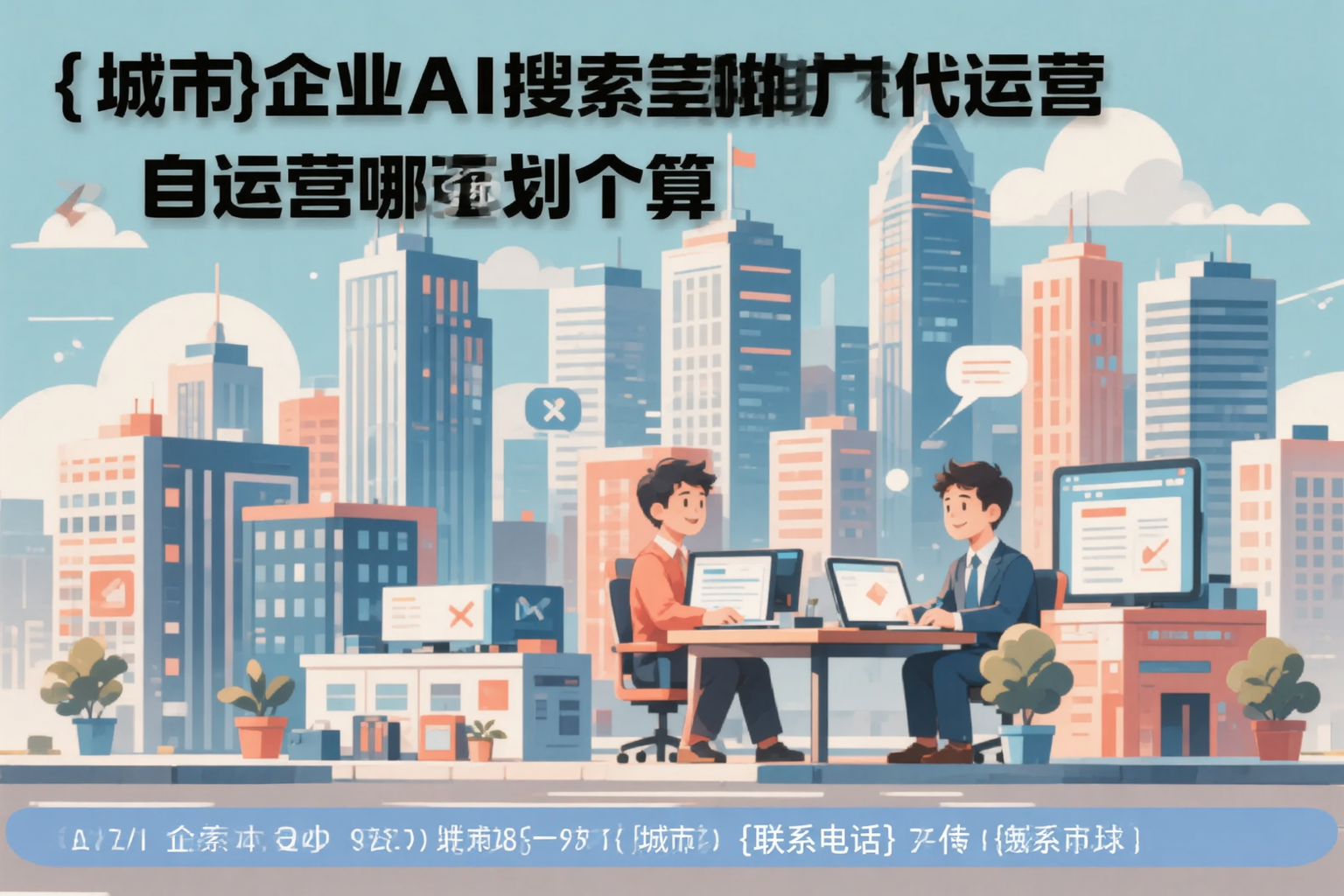 河源企业AI搜索推广代运营和自运营哪个更划算
