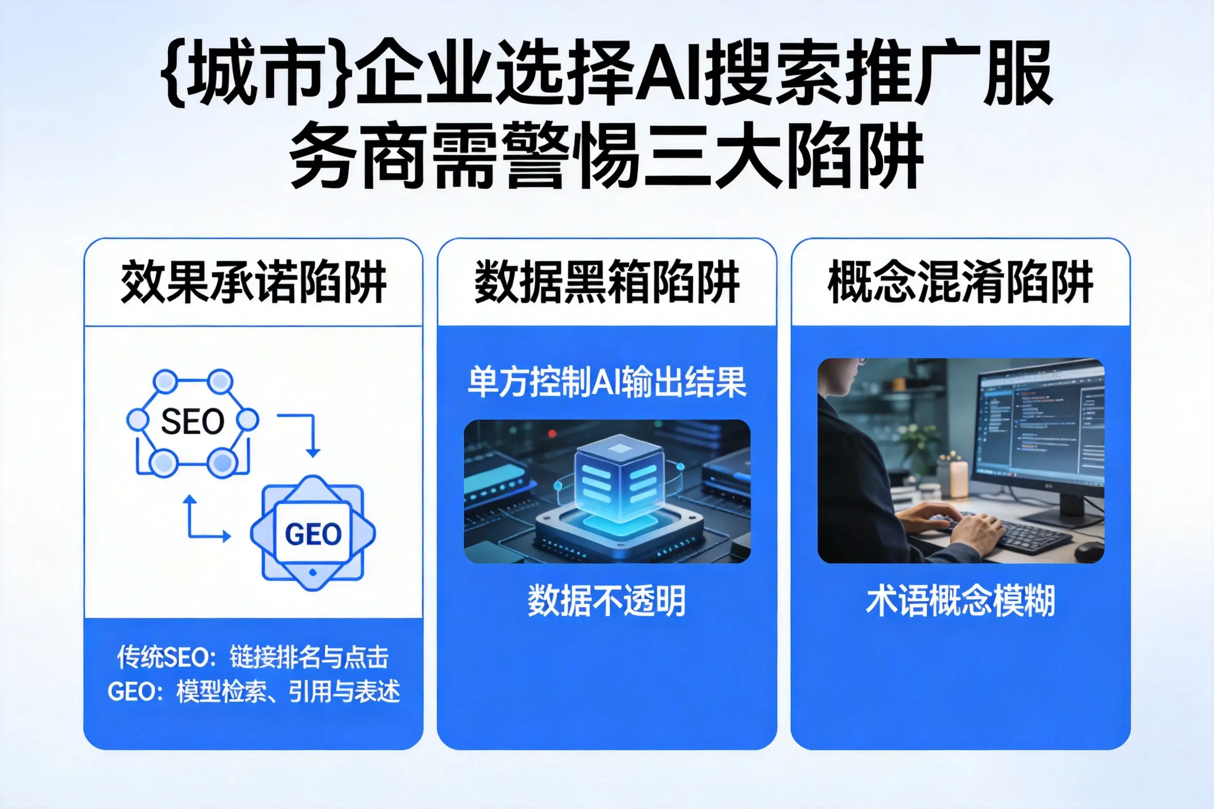 河源企业选择AI搜索推广服务商需警惕三大陷阱