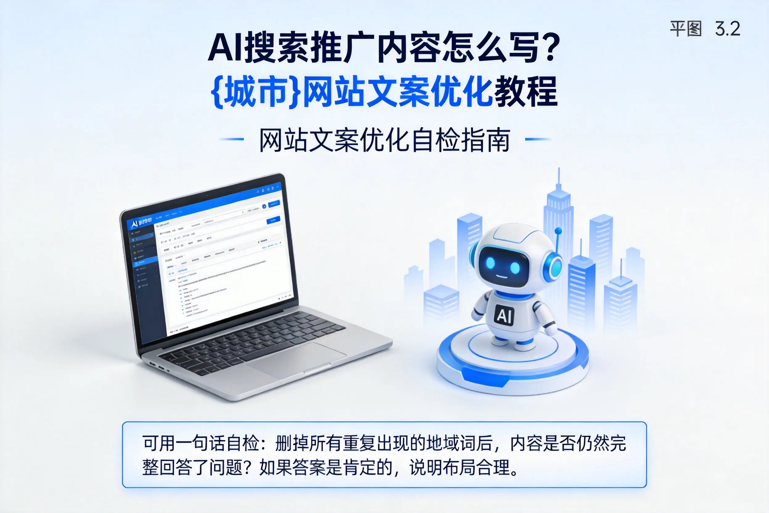 AI搜索推广内容怎么写？河源网站文案优化教程