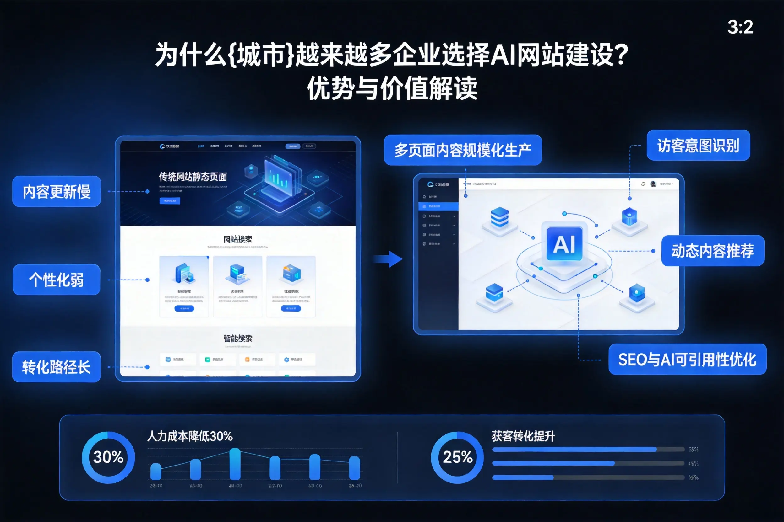 为什么河源越来越多企业选择AI网站建设？优势与价值解读