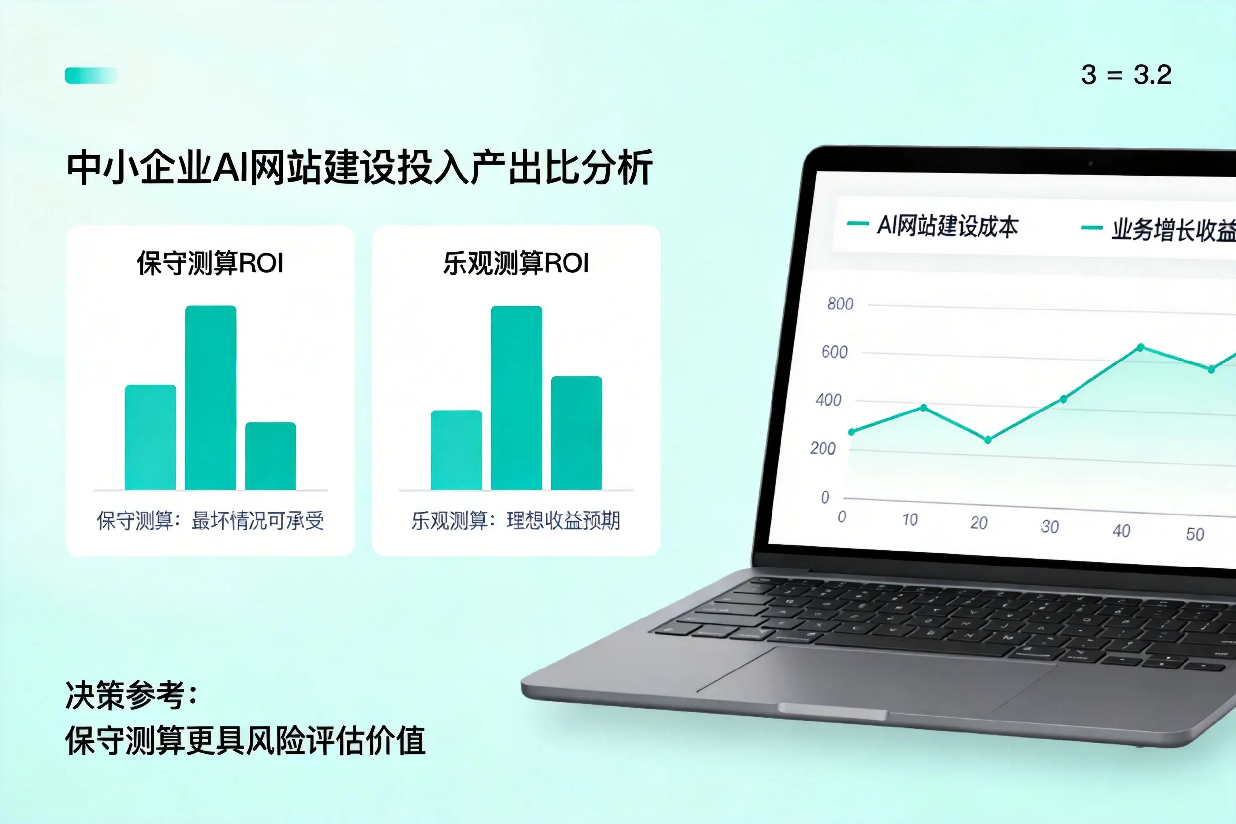 河源中小企业AI网站建设投入产出比怎么算？先看这份分析