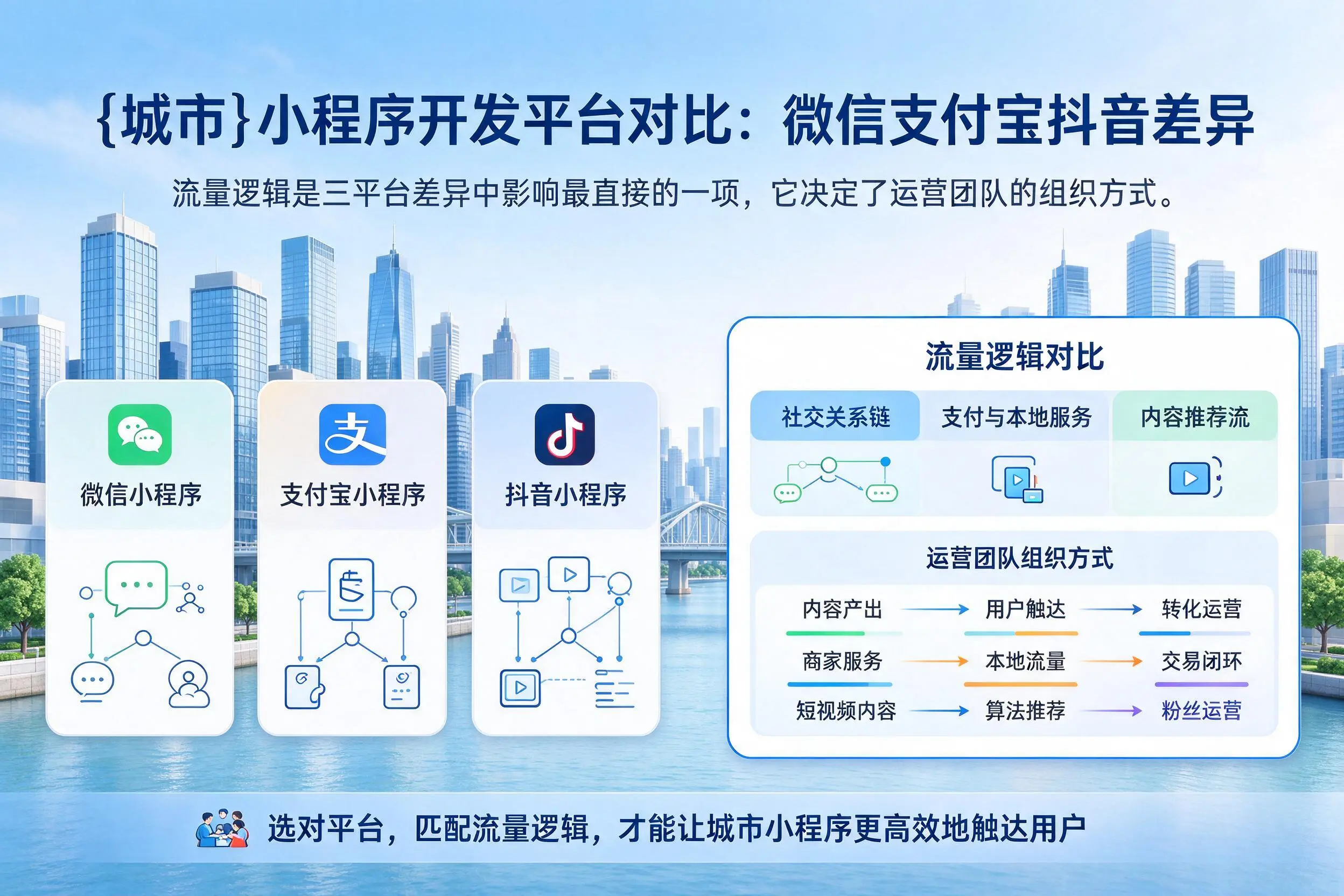 河源小程序开发平台对比:微信支付宝抖音差异