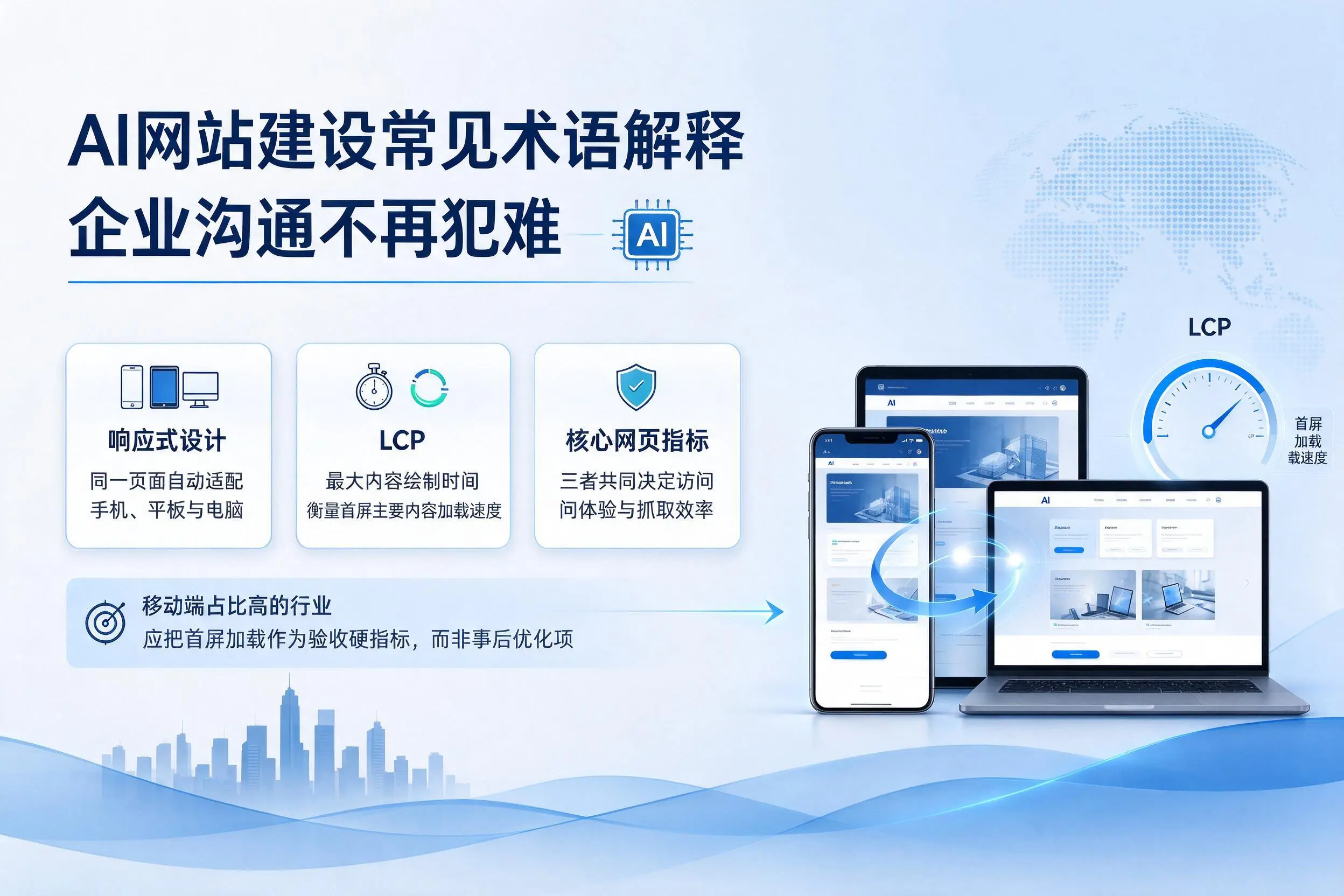 AI网站建设常见术语解释,河源企业沟通不再犯难